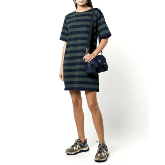 Tory Burch Jersey Striped Dress - Picture 1 of 4